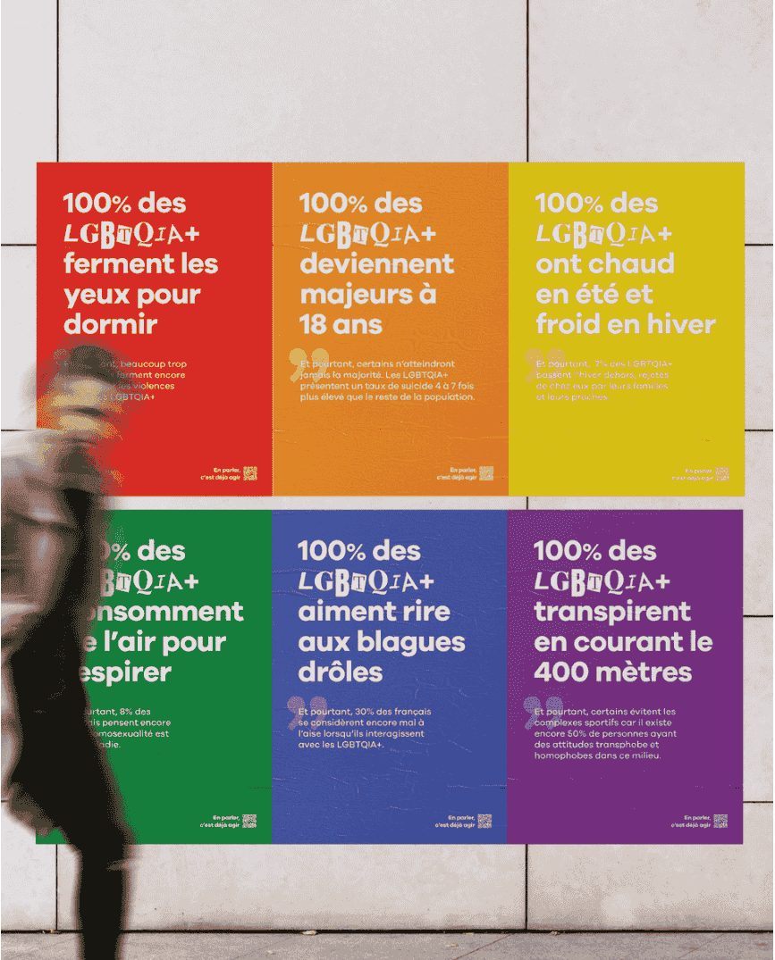 Club des DA : 5 étudiants de l’École Supérieure de Publicité (ESP) remportent un prix - LGBTQIA +