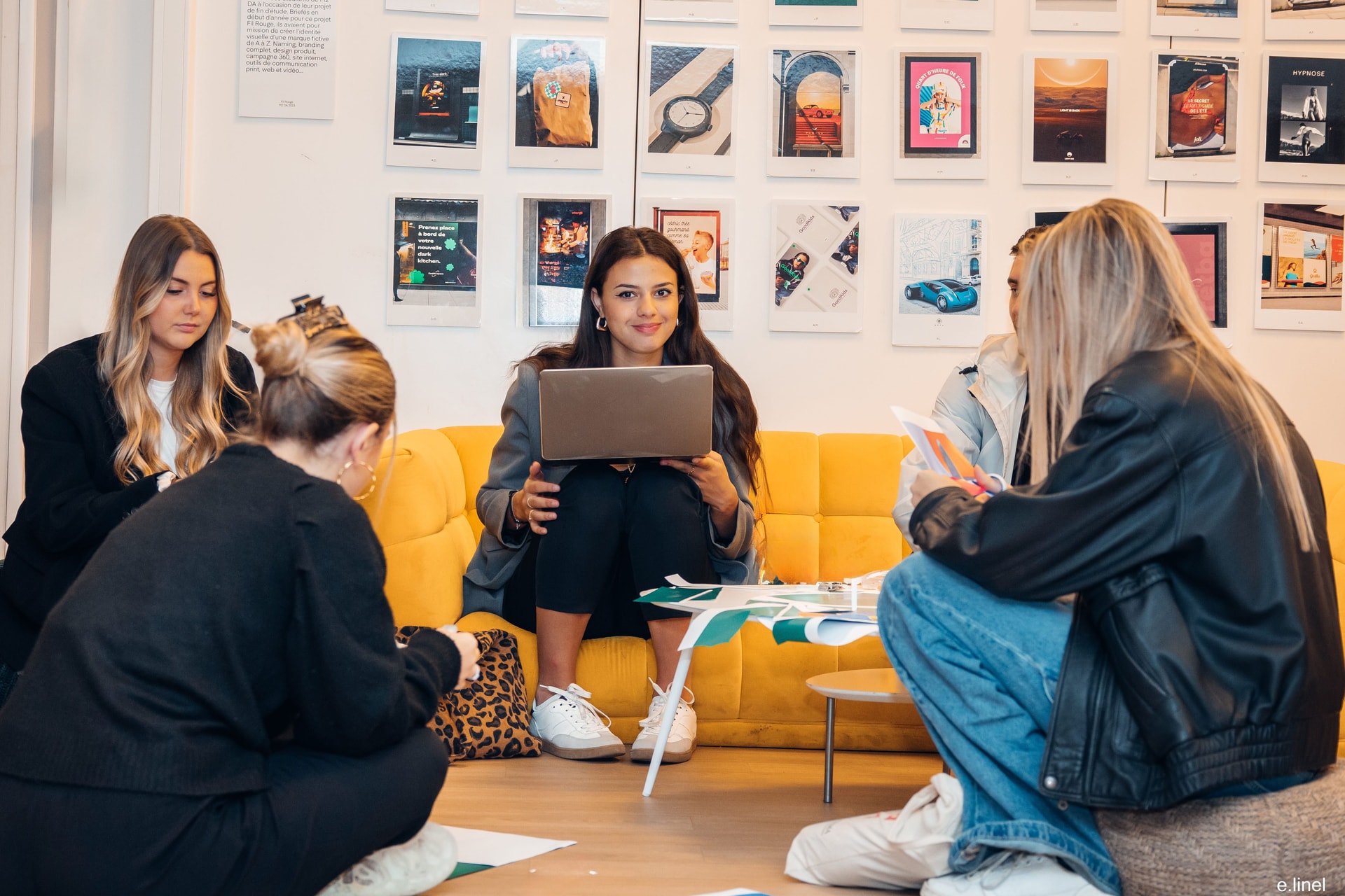 Nos étudiants en projet intensif