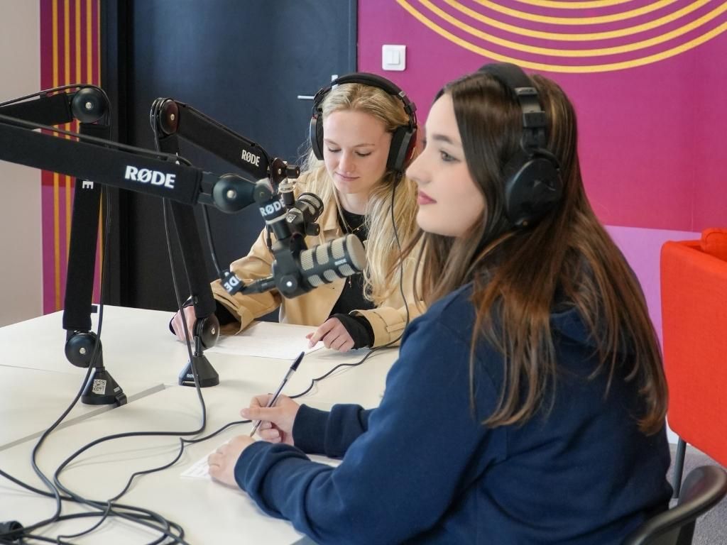 Nos étudiants en live