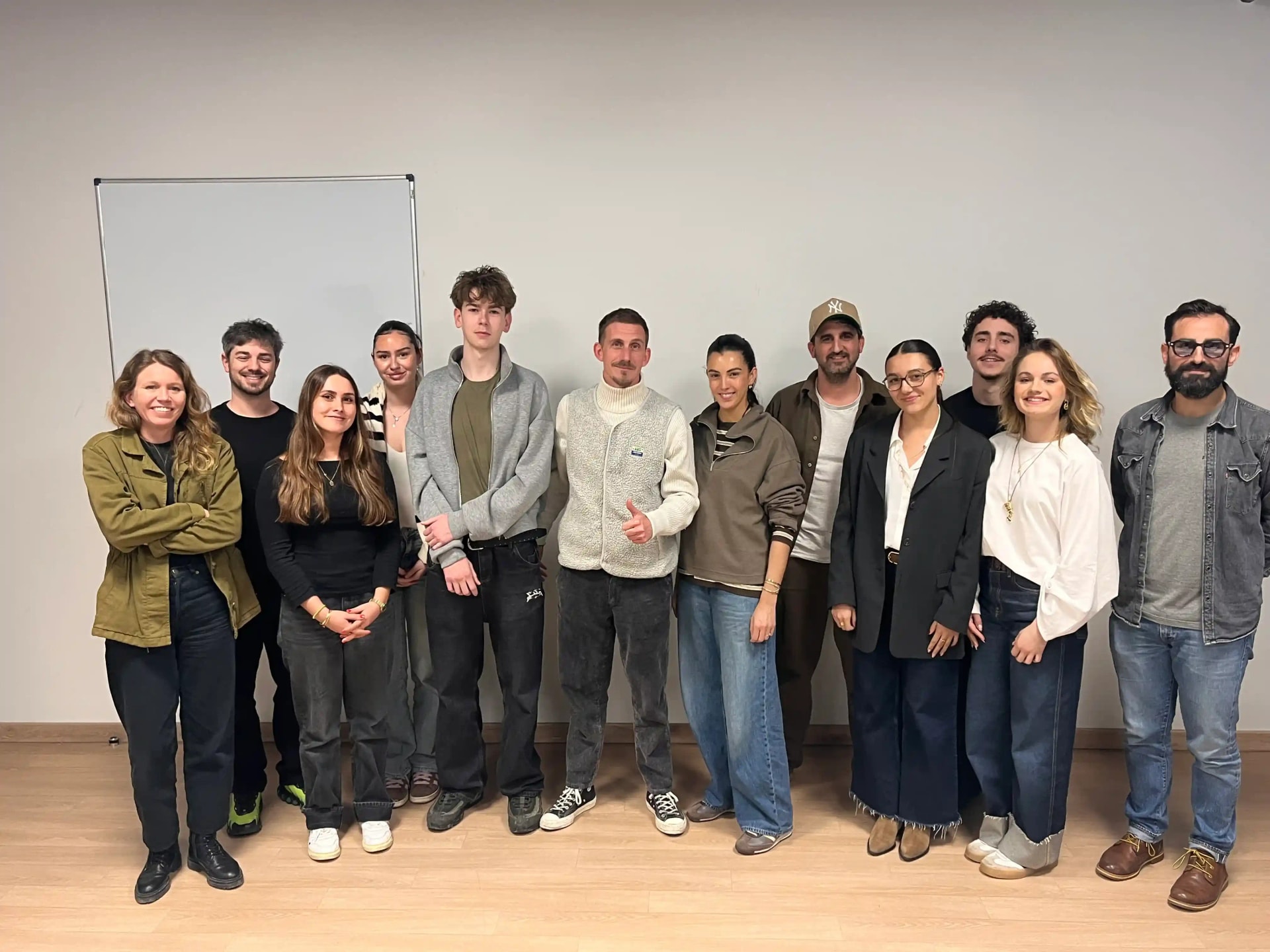 Les gagnants de la compétition junior pour la 180 festival.