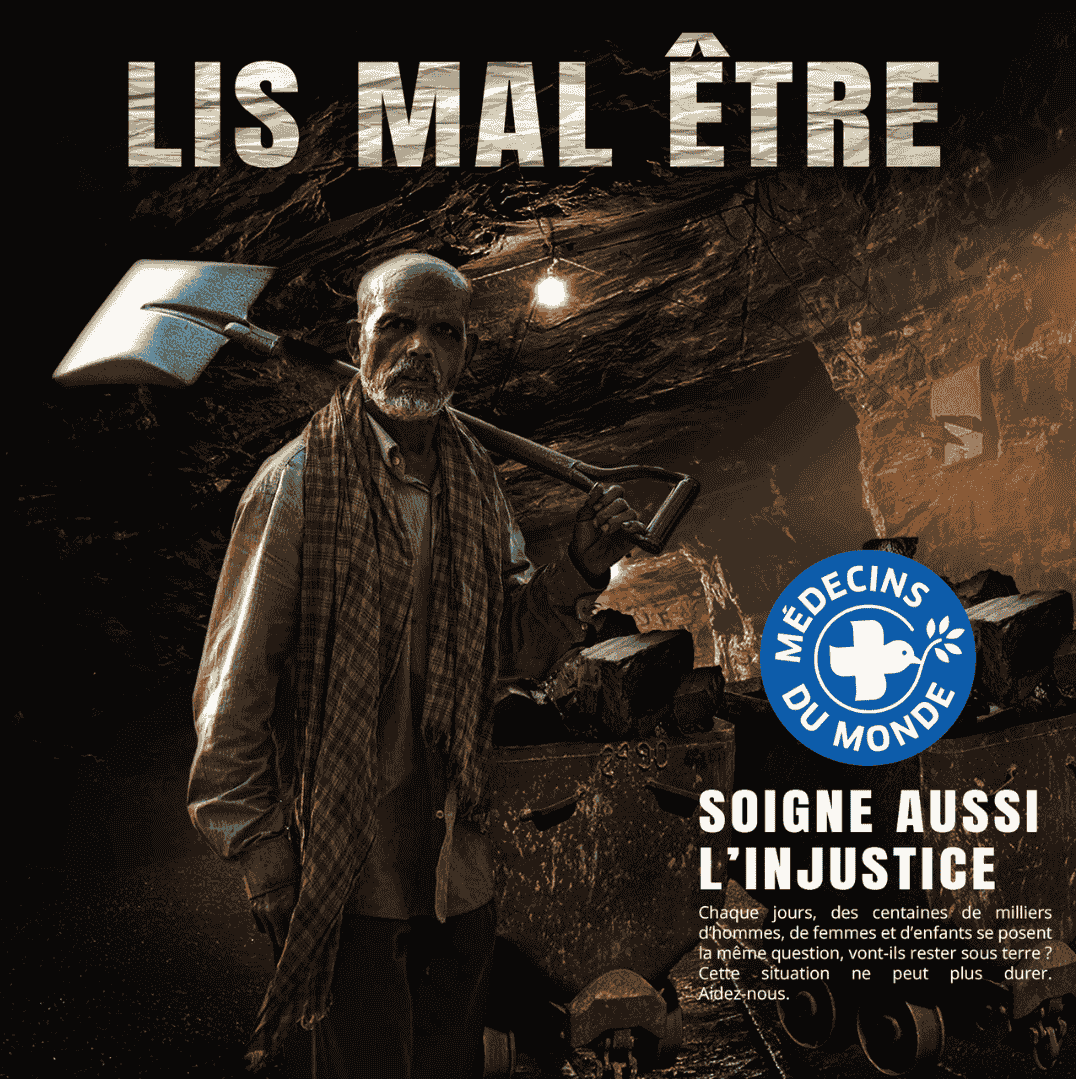 Les posts réseaux sociaux pour la compétition pour Médecins du Monde.