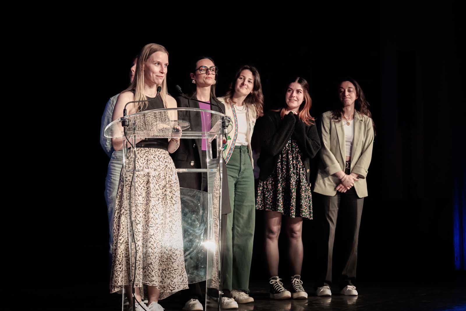 Le groupe 4 Pitch à Com for Climate