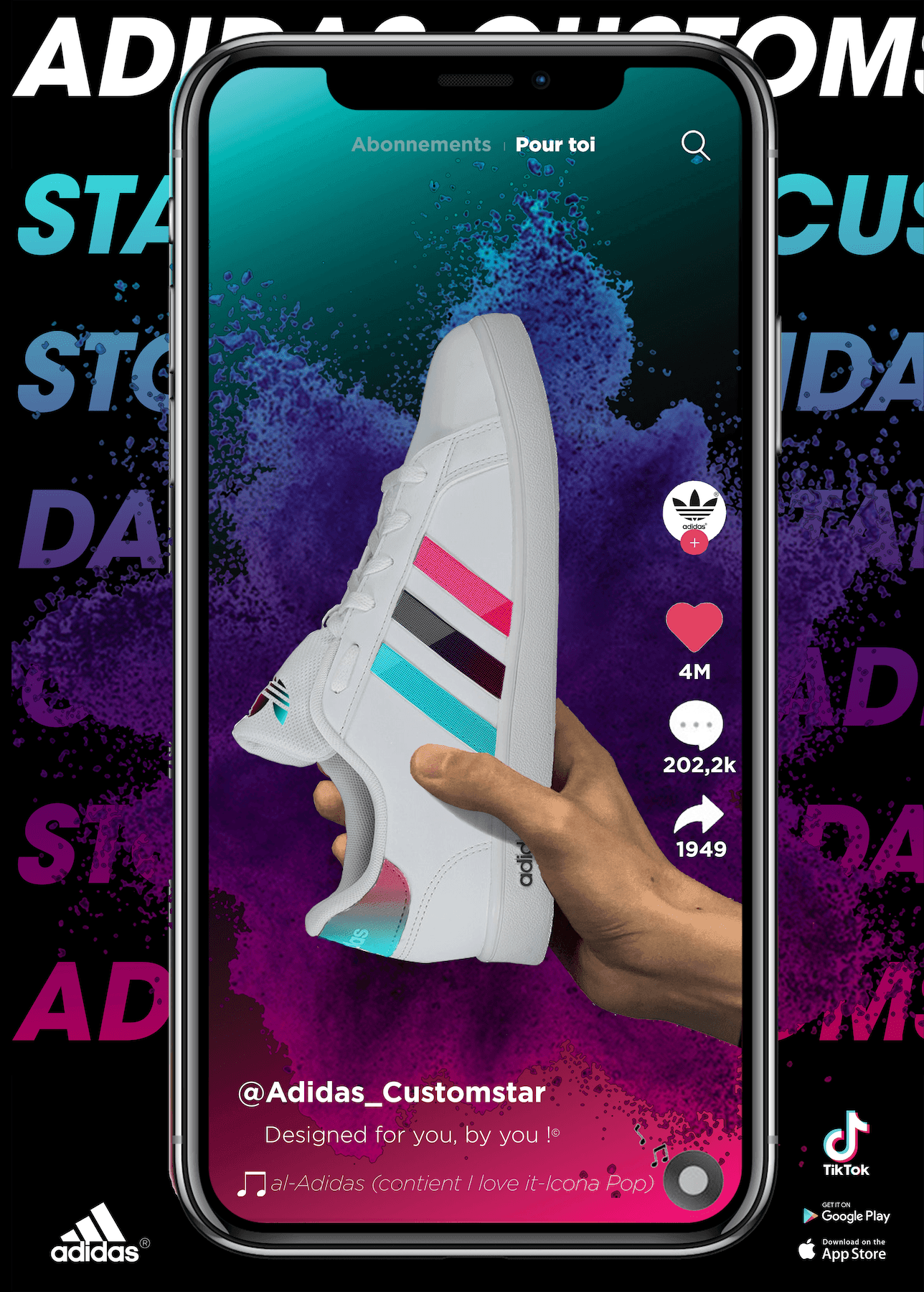 Projet stage d'orientation - Adidas x TikTok