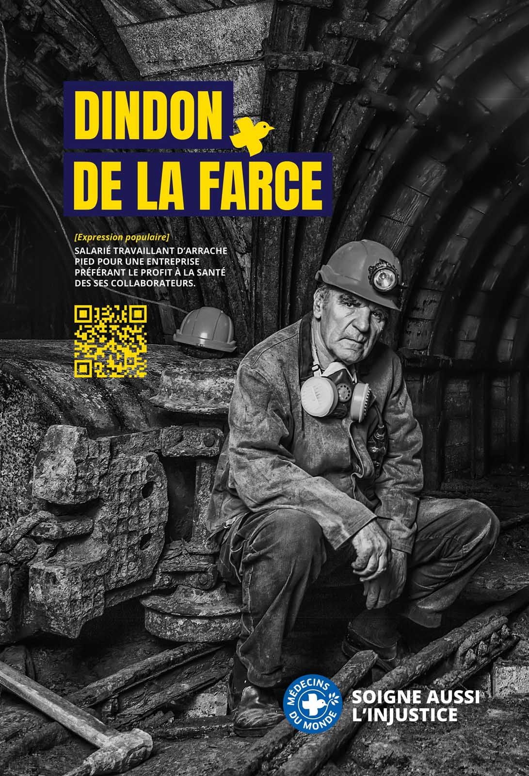 Affiche abris bus pour la compétition Médecins du Monde