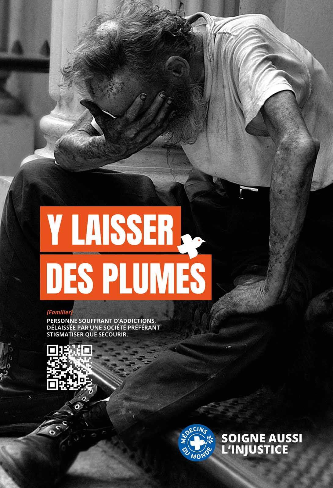 Affiche abris bus pour la compétition Médecins du Monde