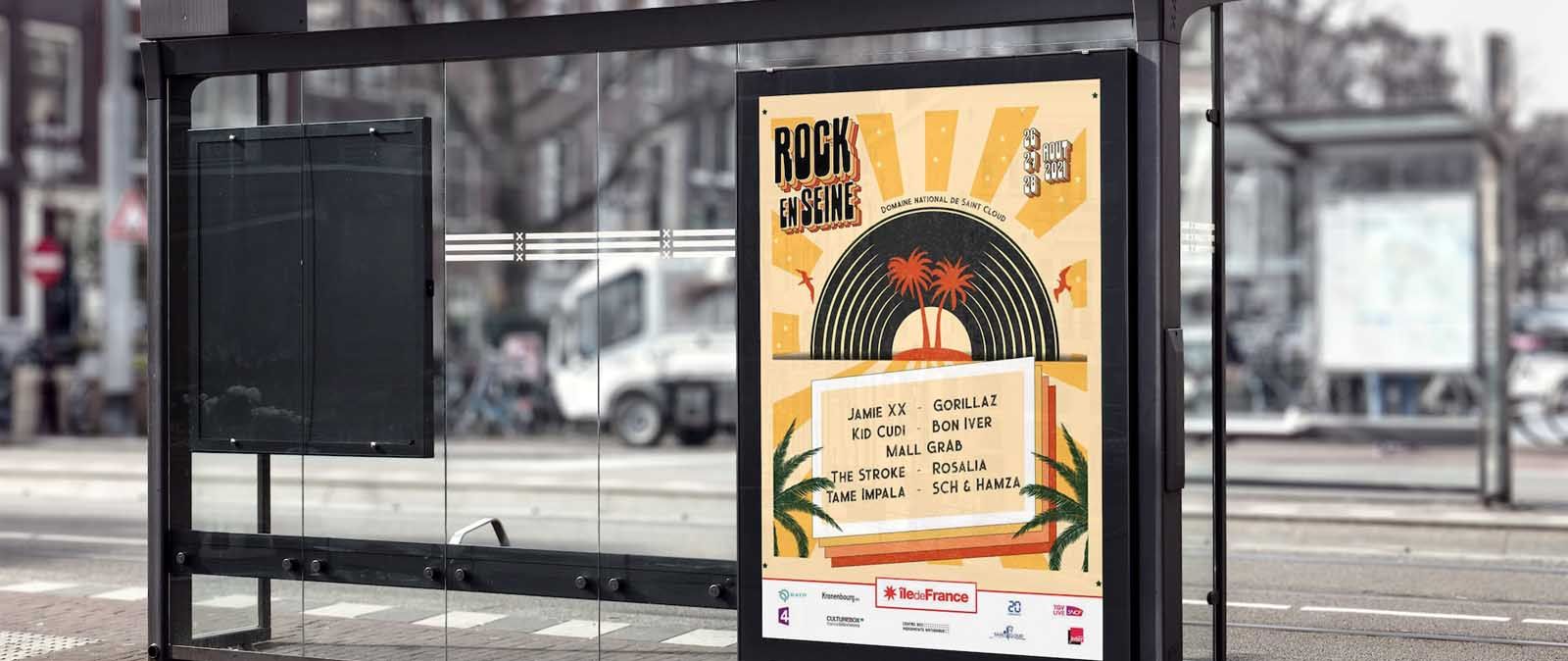 Les étudiants proposent des affiches abris bus pour une compétition