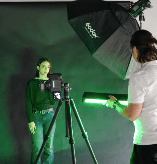 Une séance photo dans le campus