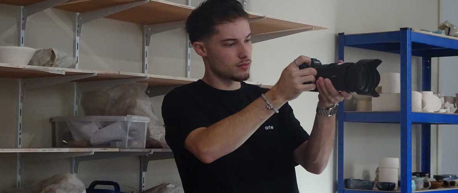 Session shooting photos pour les bachelors 1 de Nantes