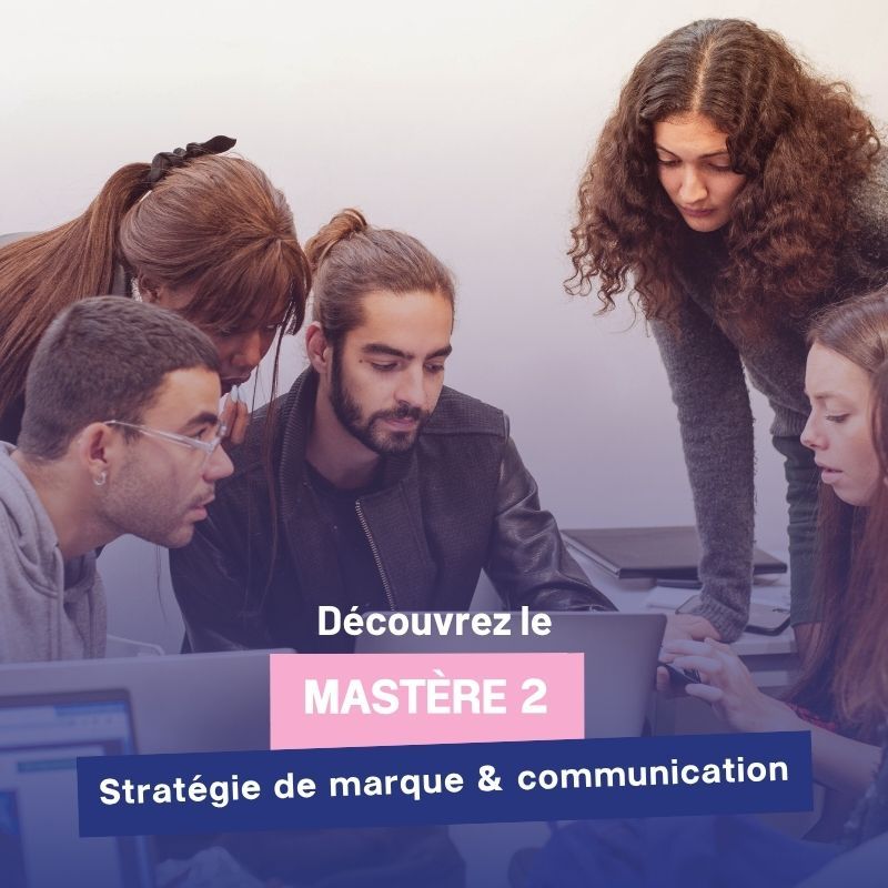 Découvrez le Mastère 2 Stratégie de marque & communication