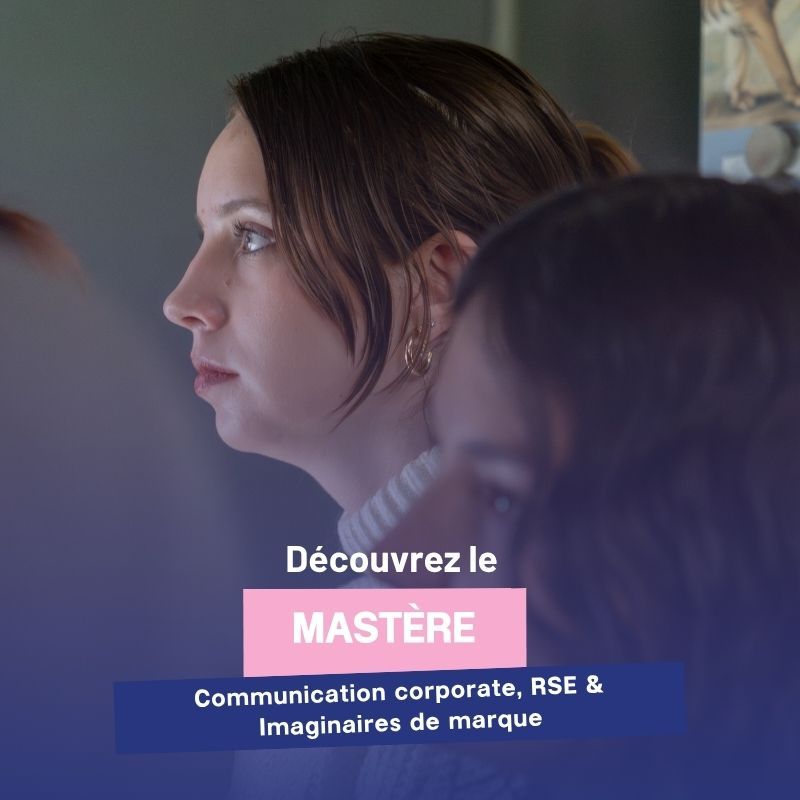 Découvrez le mastère communication corporate et RSE.