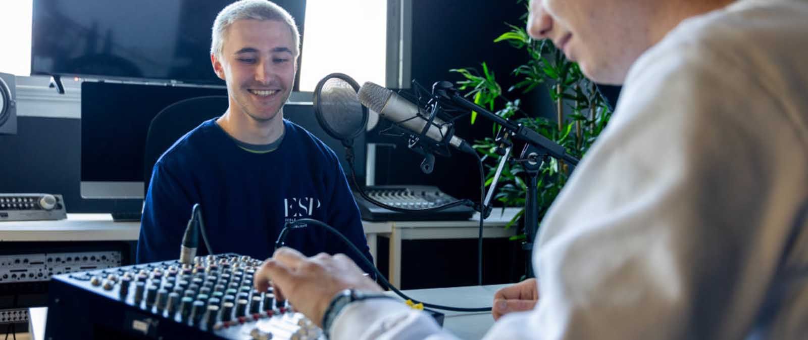 Salles podcasts dans les campus