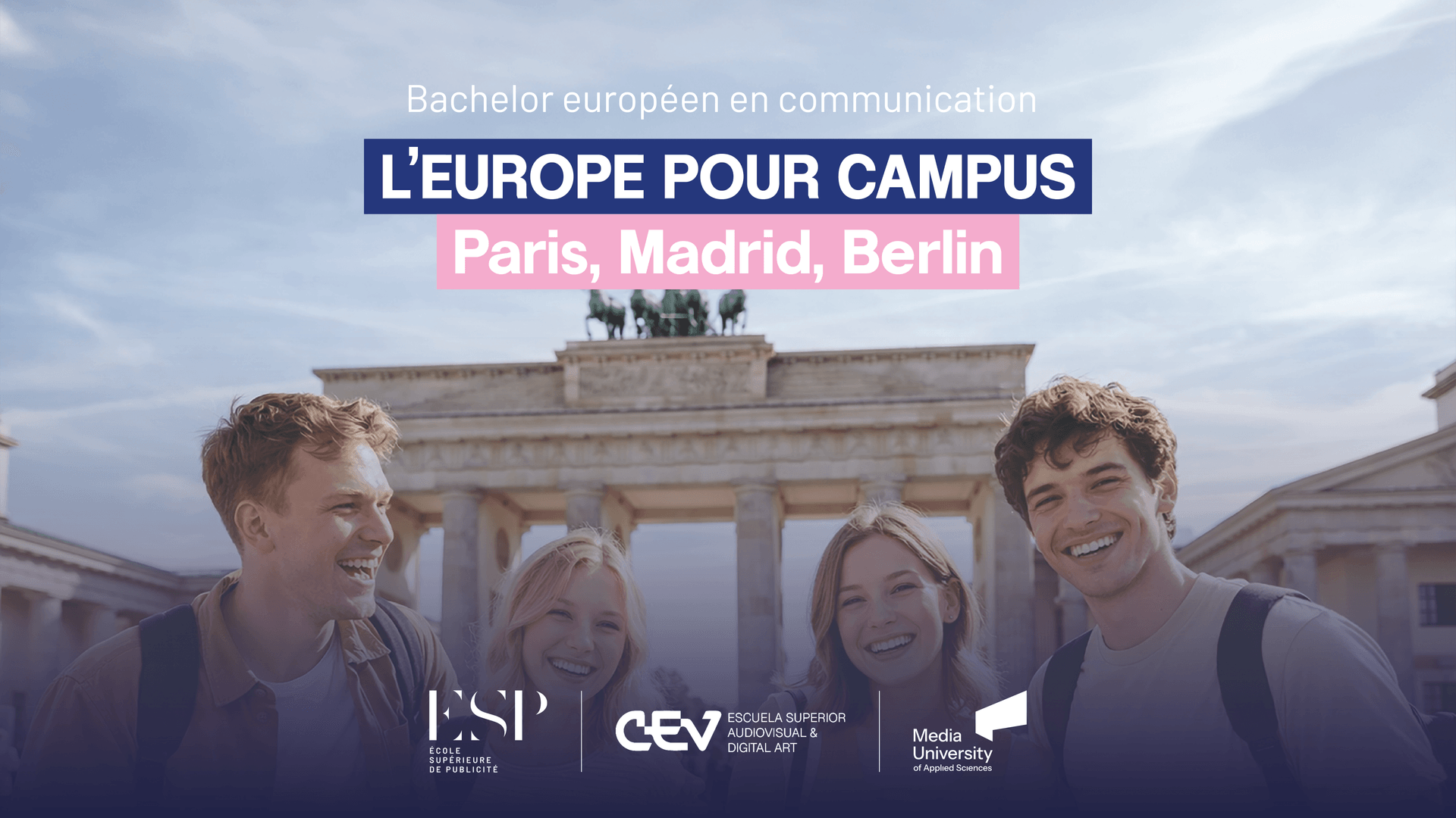 Notre Bachelor Européen en 3 ans