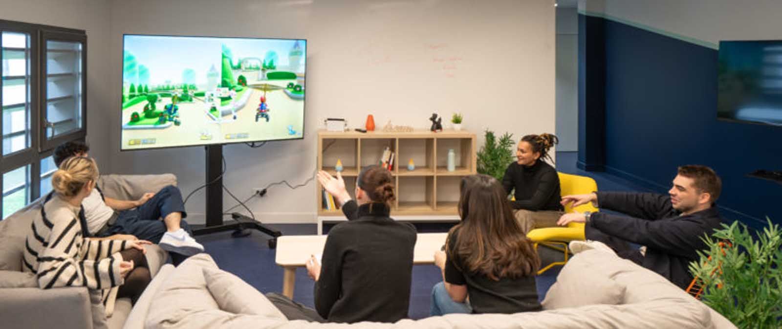 La salle de pause à l'ESP Lille