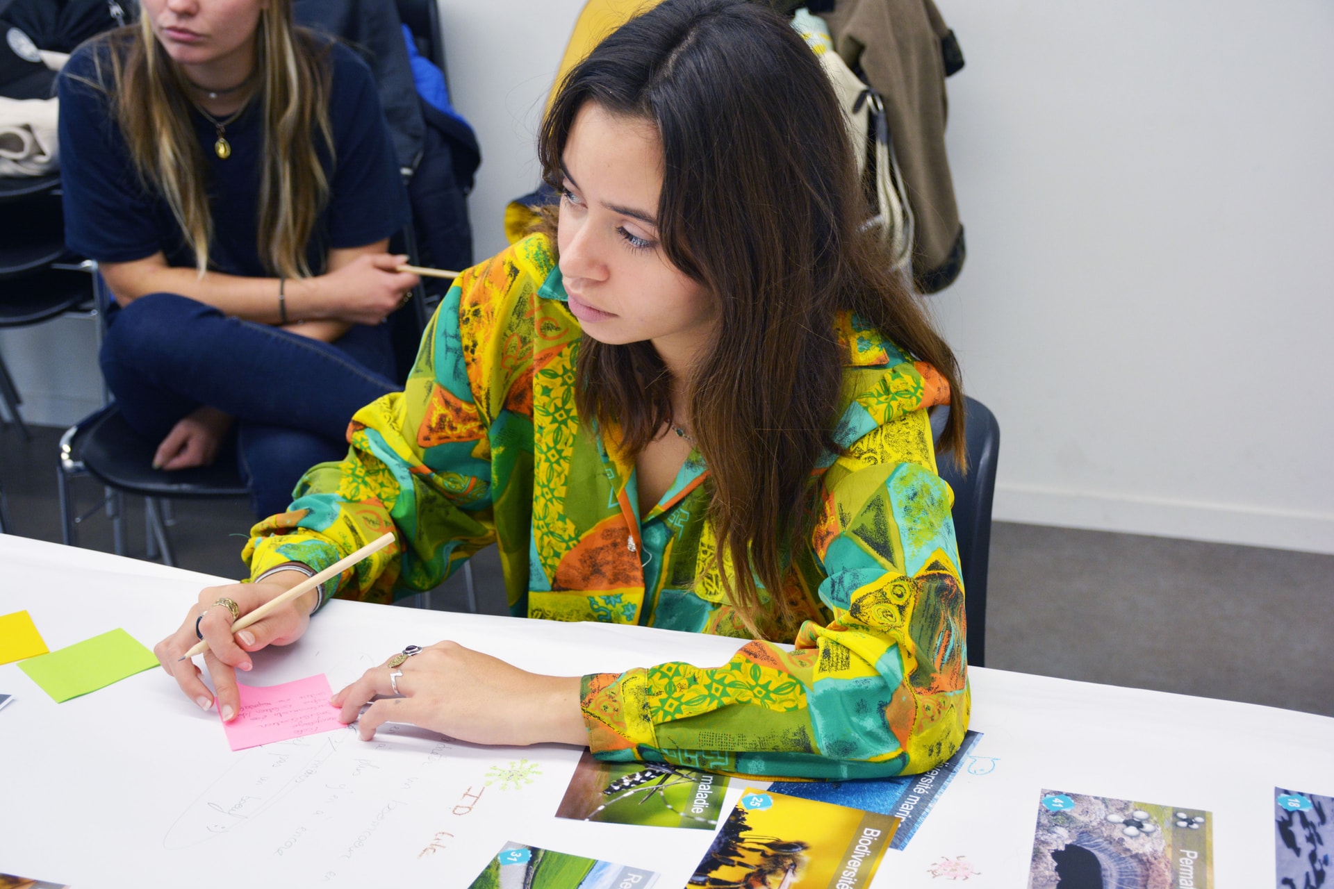 Les étudiants de l'ESP Lyon travaillent sur la Fresque du climat