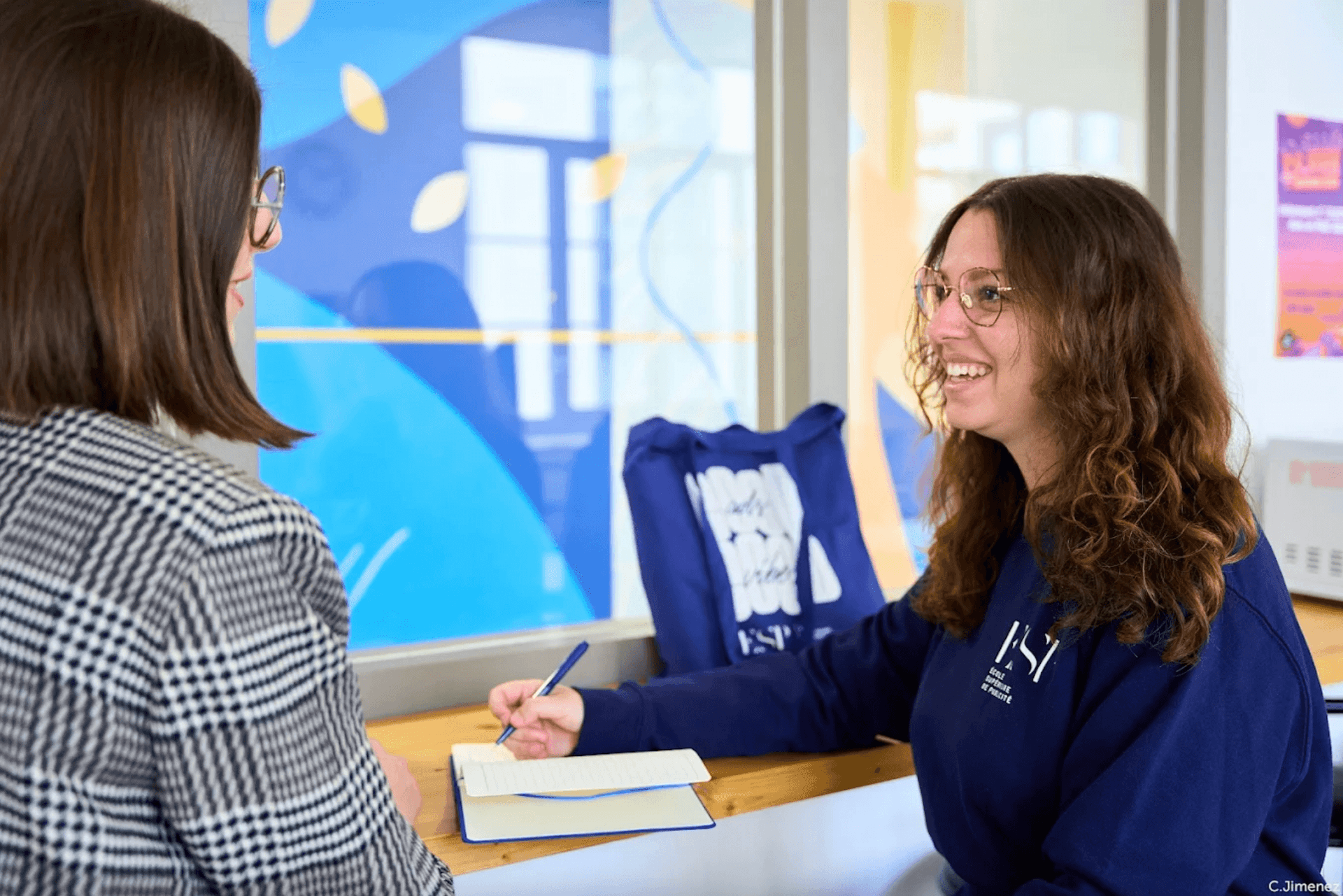 Prise de notes à l'ESP Lyon
