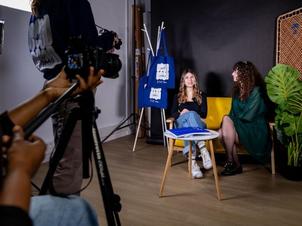 Studio de tournage à l'ESP Nantes