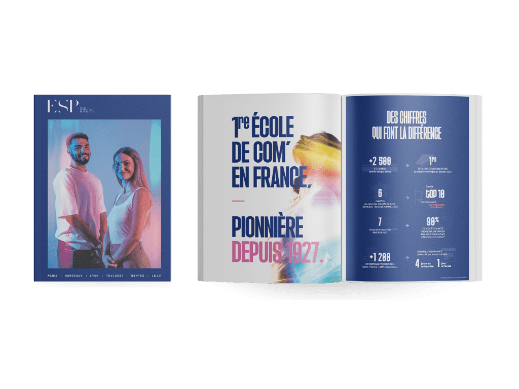 Brochure École Supérieure de Publicité