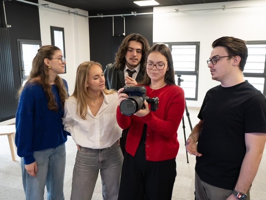Les étudiants lillois de l'ESP en séance photo