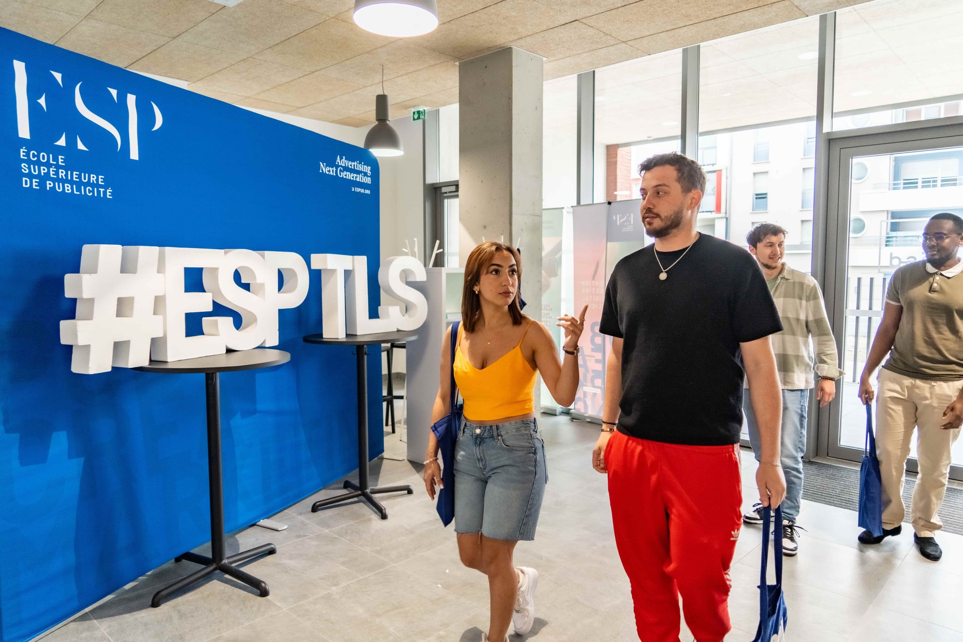 L'entrée du campus toulousain.