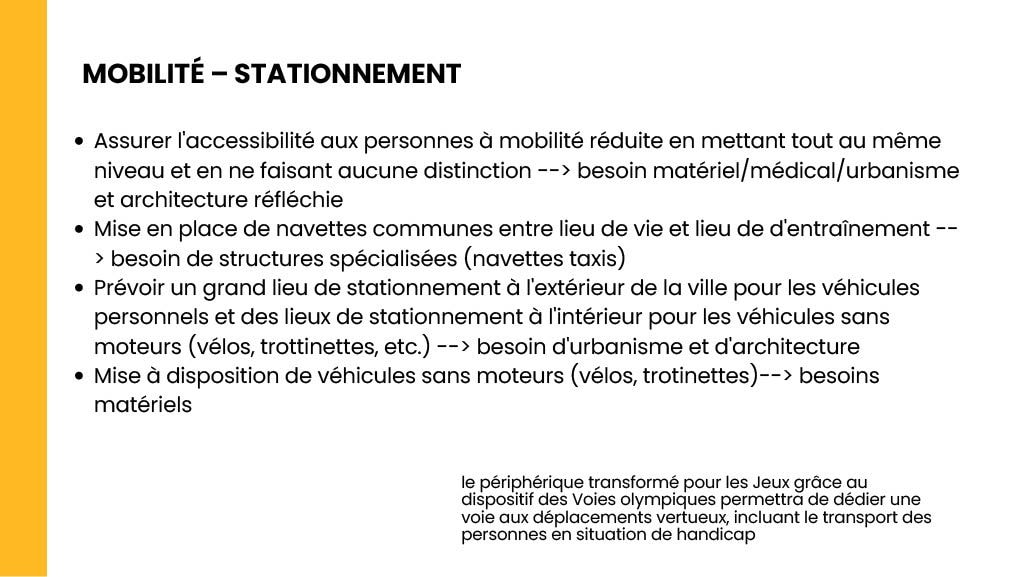 Projet Jeux olympiques RSE