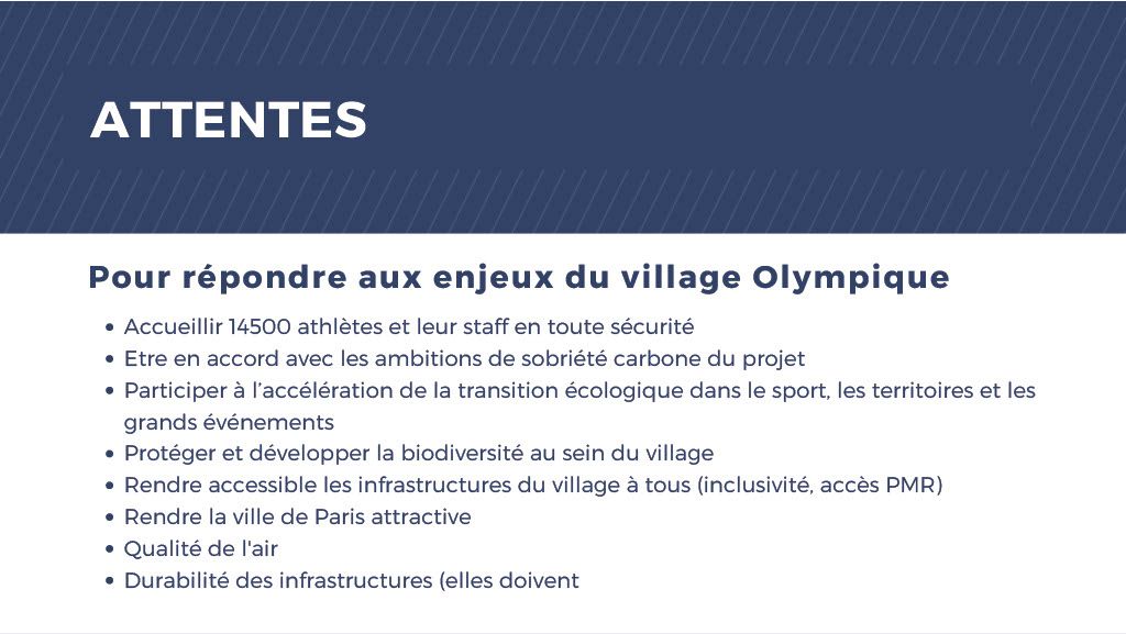 Projet Jeux olympiques RSE