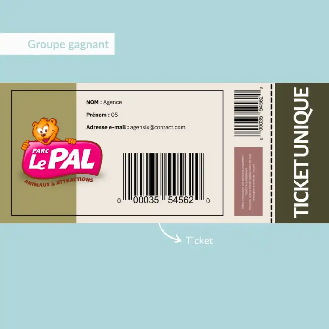 Les étudiants de l’ESP en compétition pour Le PAL, visuel ticket.