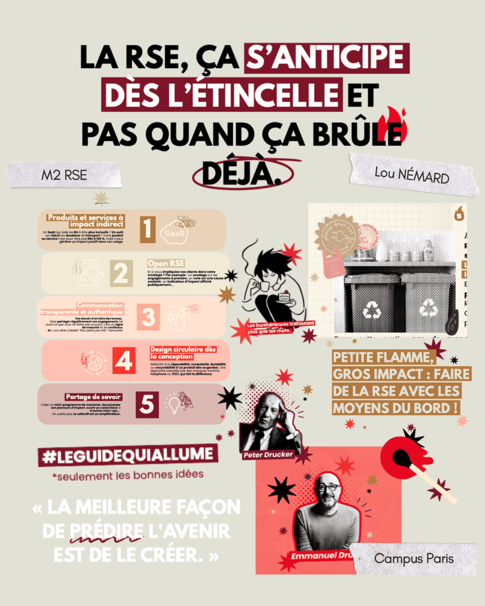 Livre blanc : La RSE ça s'anticipe dès l'étincelle et pas quand ça brûle déjà