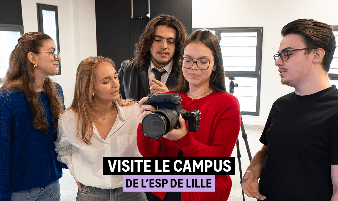 Intérieur du campus de Lille