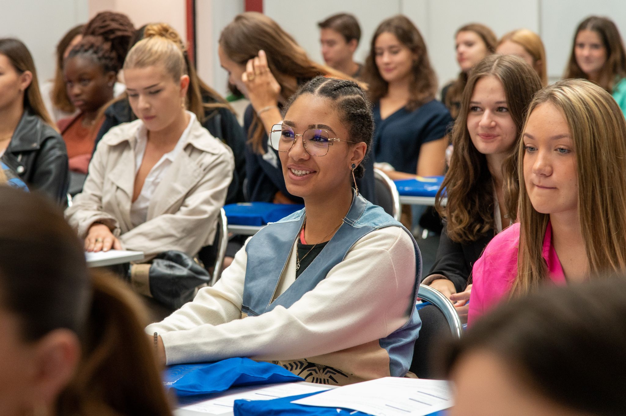Les étudiants en classe