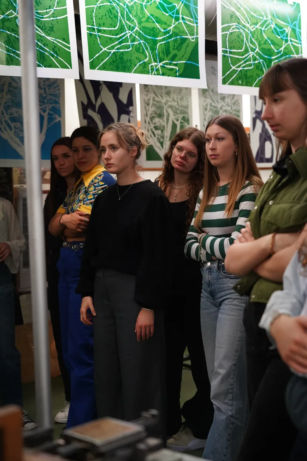 Techniques de fabrication en imprimerie : les étudiants de l’École Supérieure de Publicité en mission pour la caserne des pompiers de La Bernerie - Cours de fabrication en imprimerie