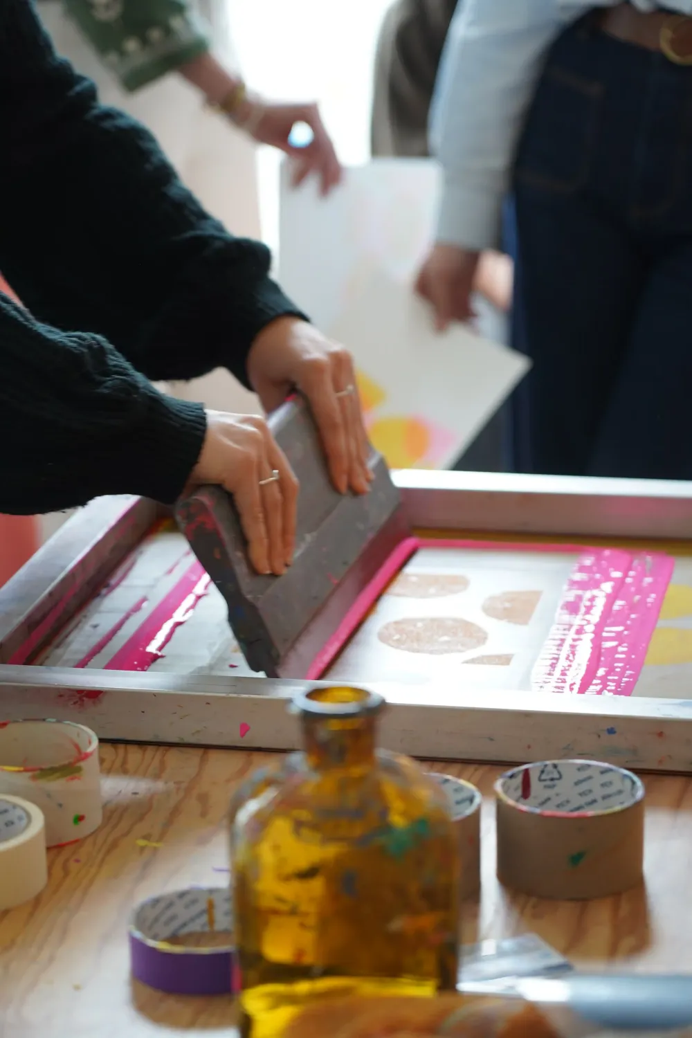 Techniques de fabrication en imprimerie : les étudiants de l’École Supérieure de Publicité en mission pour la caserne des pompiers de La Bernerie - Cours de fabrication en imprimerie