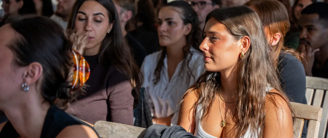 Nos étudiants sur une péniche