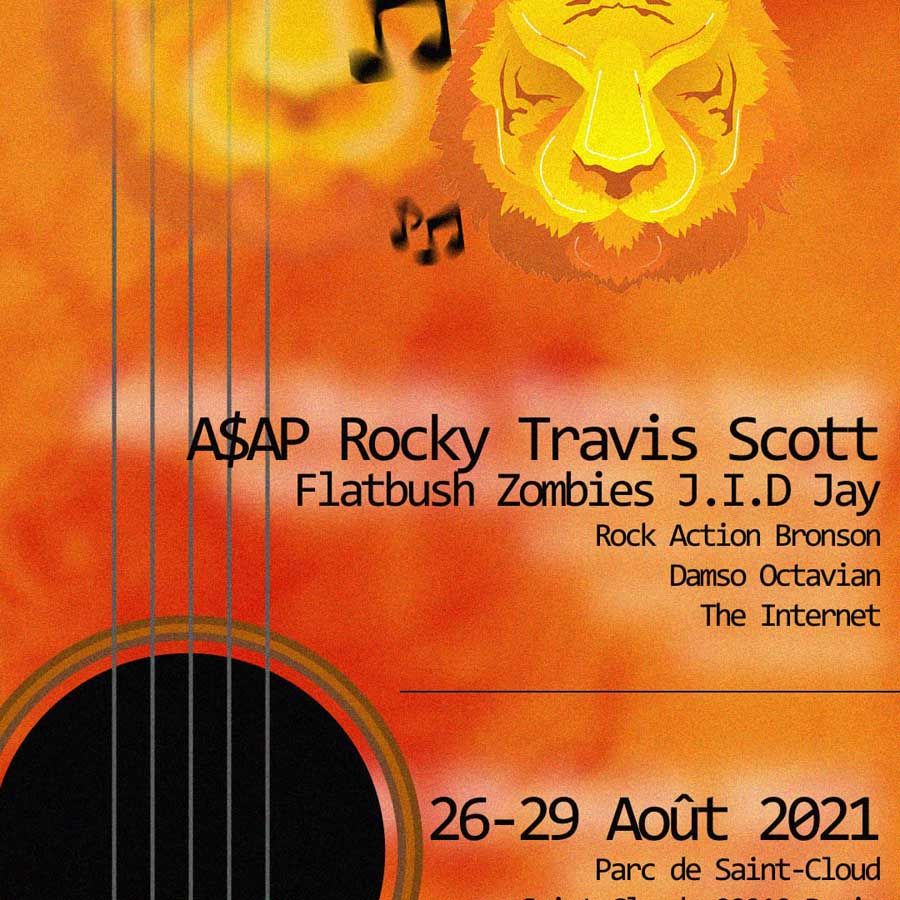 Les étudiants travaillent pour le festival Rock en Seine à l'ESP