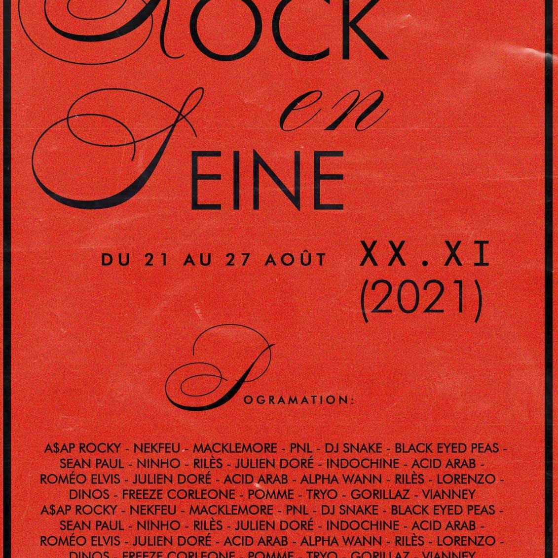 Les étudiants de l'ESP travaillent pour Rock en Seine