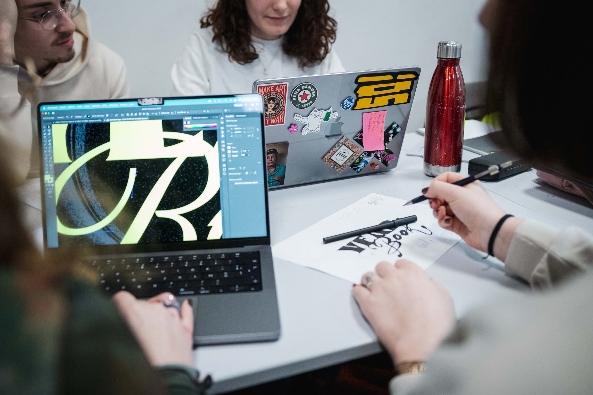 Projet étudiant en école de communication