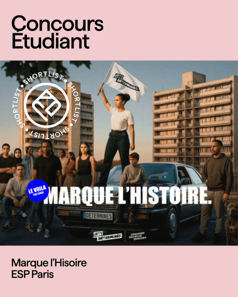 Club des D.A. 2025 : 3 campagnes des étudiants de l’ESP shortlistées - Marque l'histoire