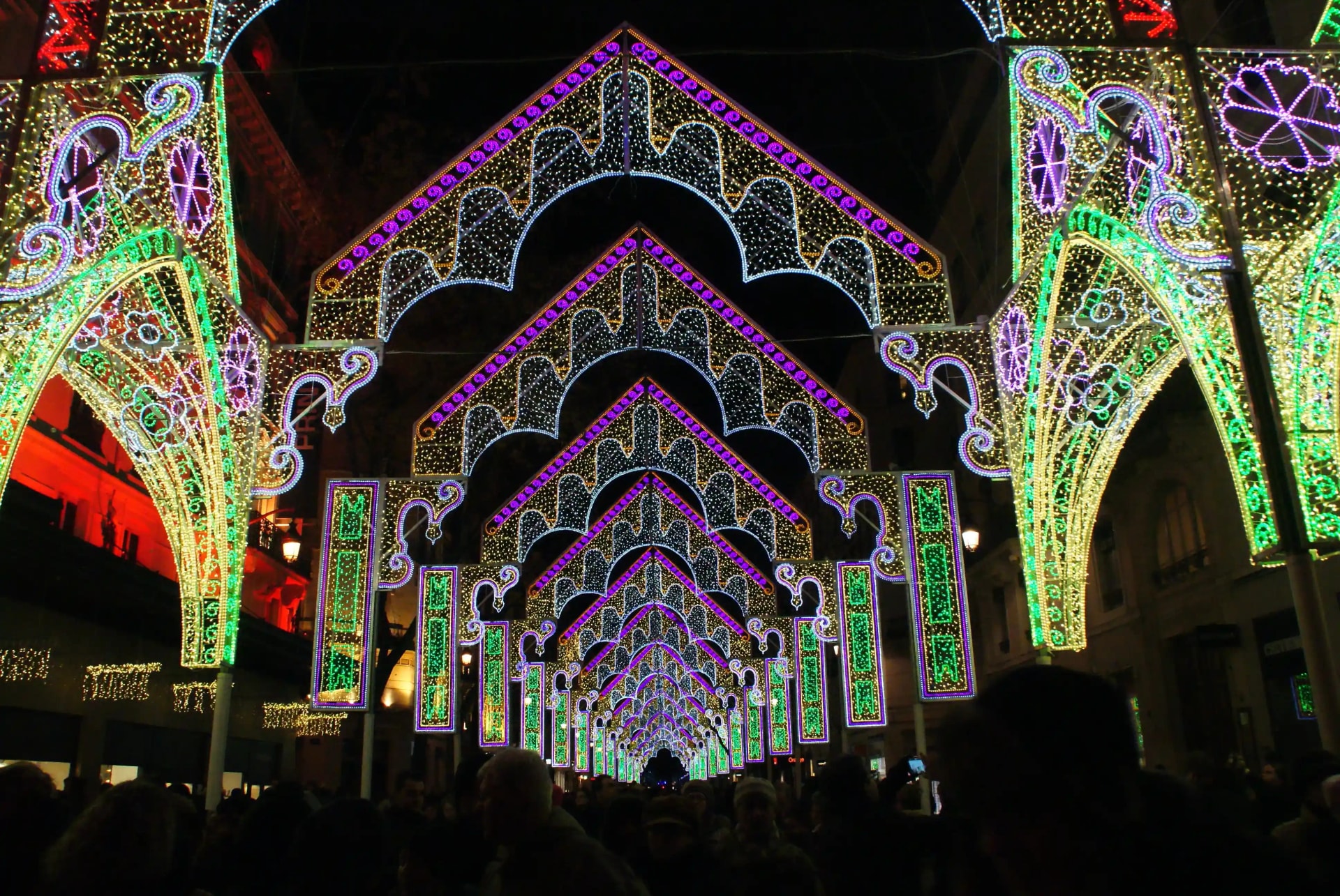 La fête des lumières à Lyon