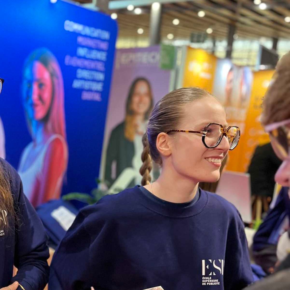 Une étudiante de l'ESP