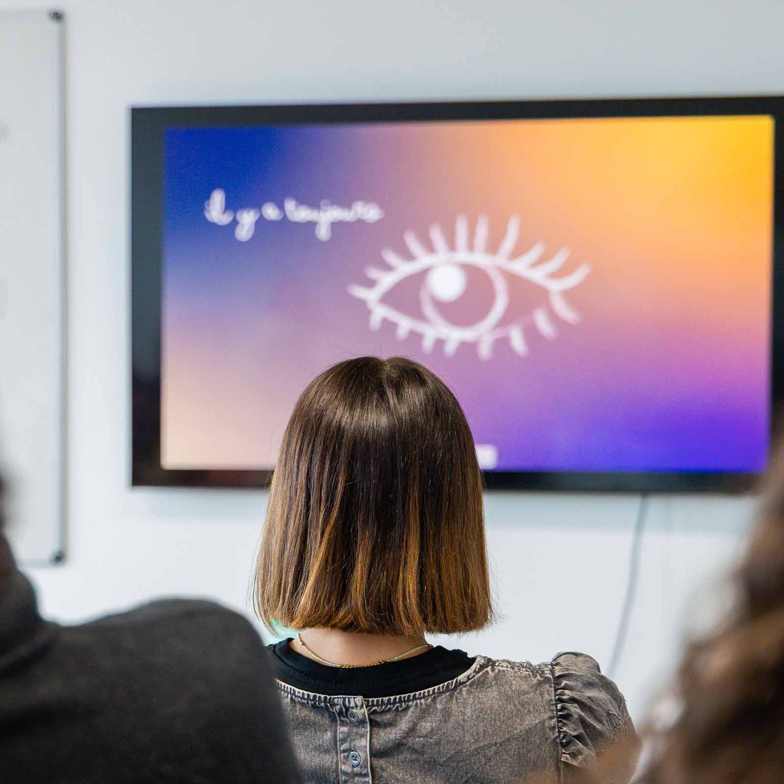 Les M1 design travaillent sur le motion à Toulouse