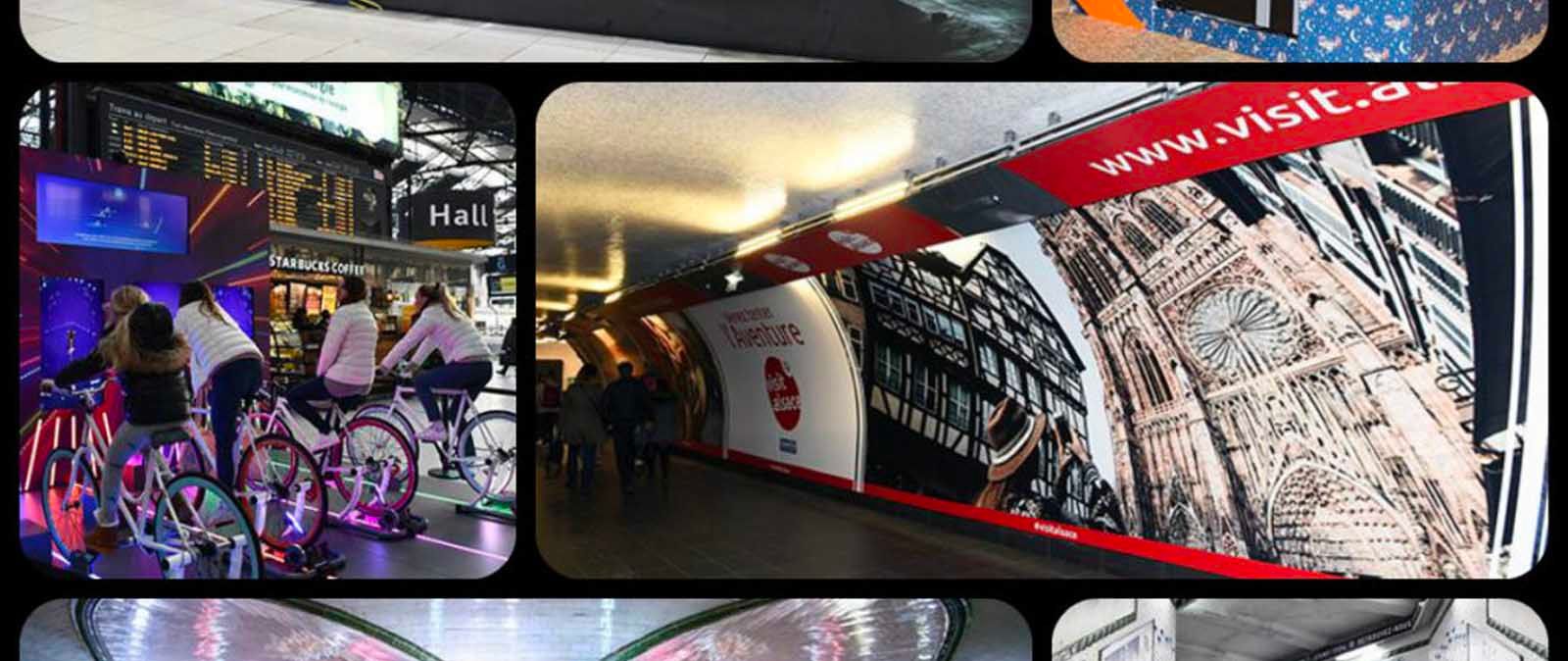 Les étudiants ont proposées des visuels pour le métro