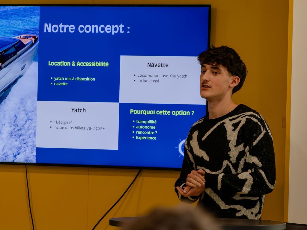 Présentation de projet étudiant