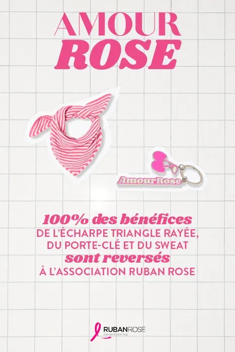 Visuel de la campagne Octobre rose de Promod