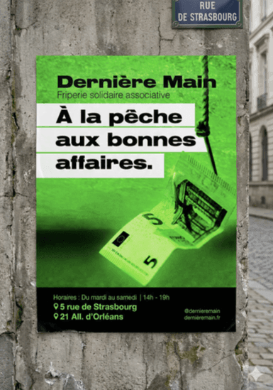 Affiche créée par nos étudiants Nantais pour un projet solidaire