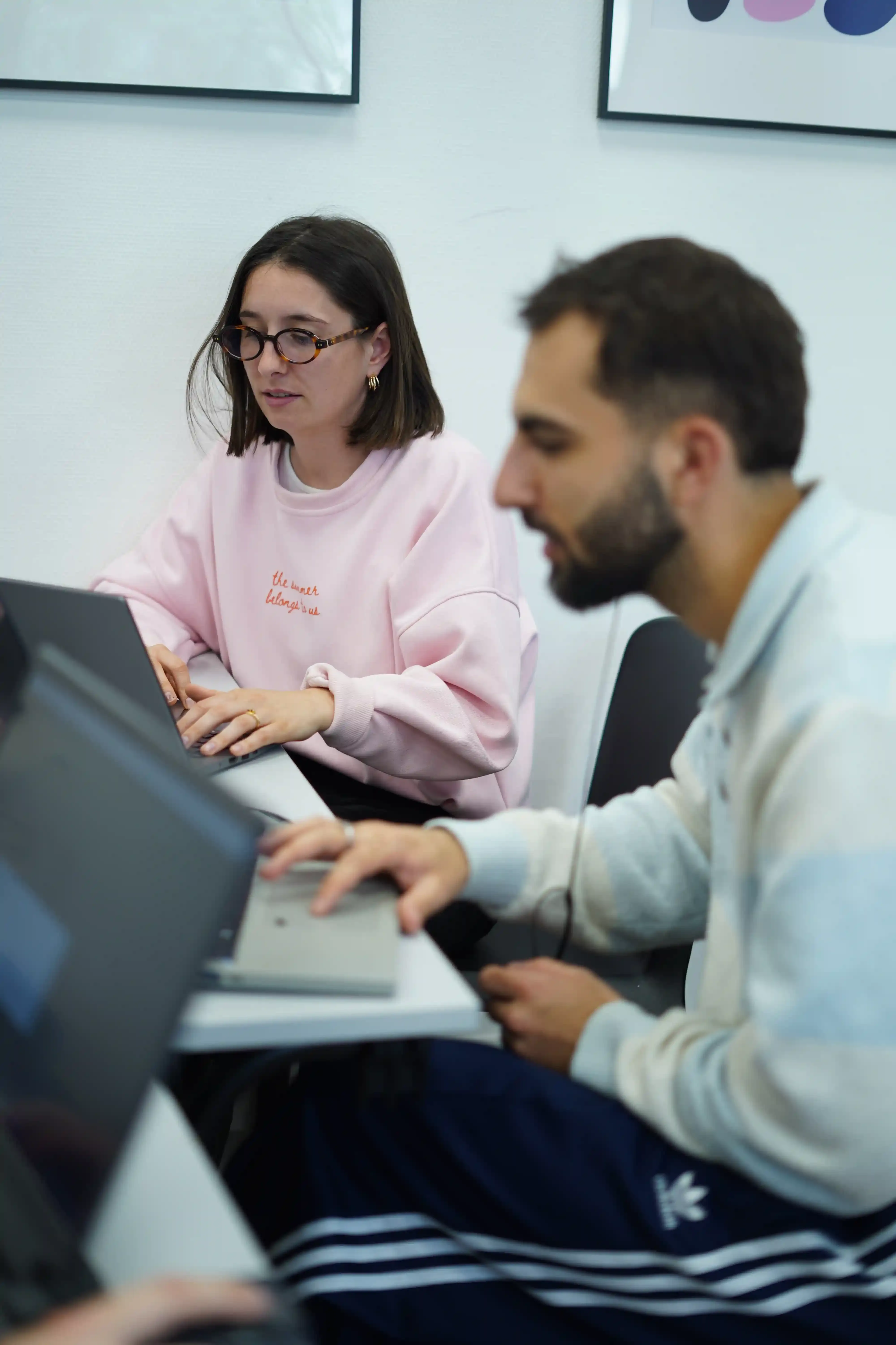 Des étudiants en Mastère à l'esp