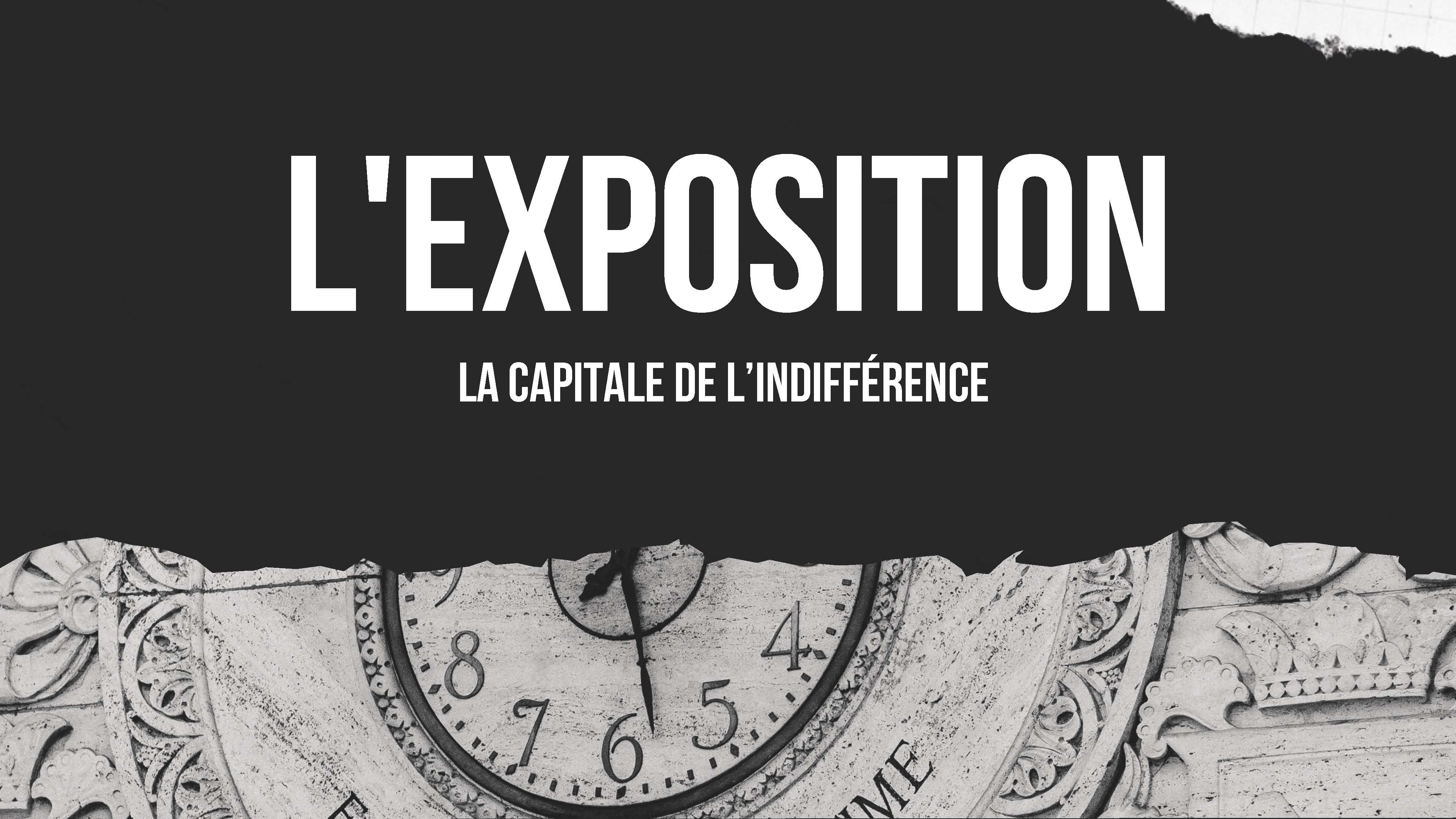 La Capitale de l'indifférence