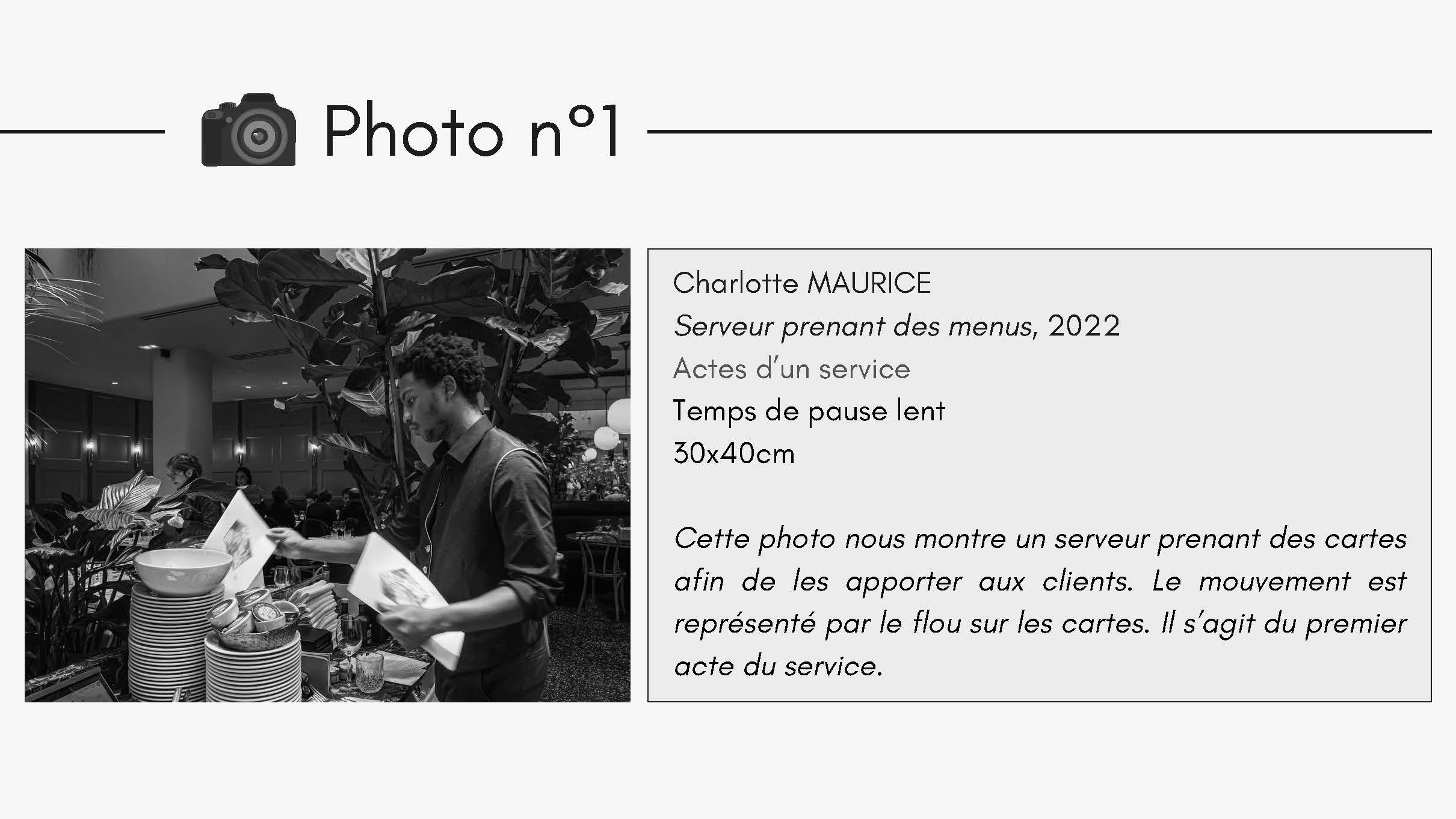 L'univers du restaurant