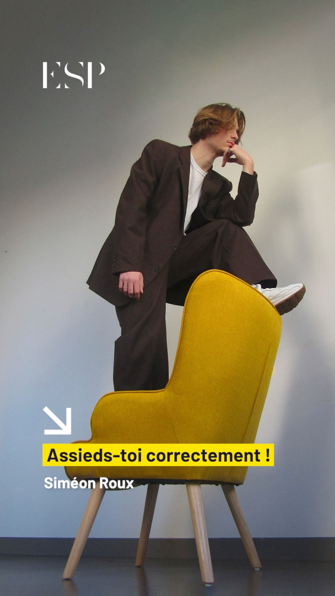 Série photos "Assieds-toi correctement" de Siméon Roux B2 Lyon