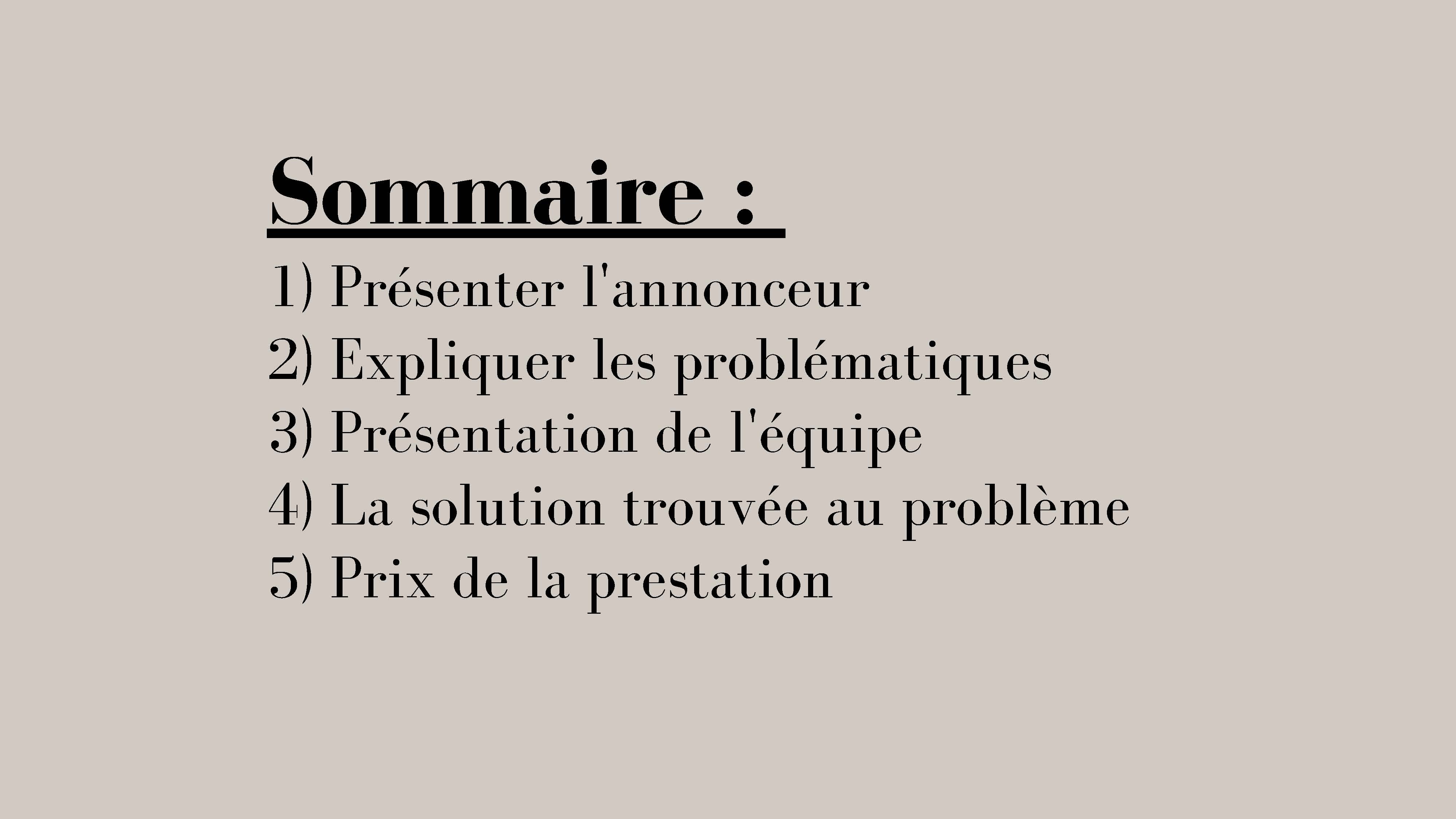 Com'Inside Février 2023 Team 1 Analyse de marque