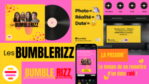 Projet étudiant pour la marque Bumble